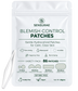 Sensurae Blemish Control Patches variety pack in a white resealable pouch with green text, shown on a white background with a clear applicator tool at the lower left.